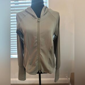 FP Movement Playin' for Keeps Track Jacket in olive green size large - NWOT